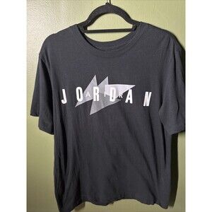 AUTHENTIC NEW NIKE JORDAN CLASSIC T-SHIRT L LARGE BV5258-010 BLACK